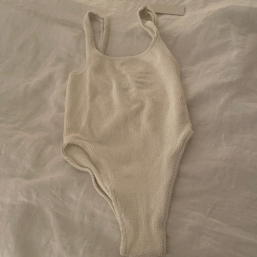 White one piece aplomb swimsuit from Youswim